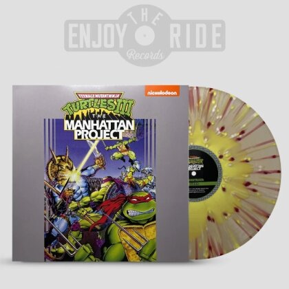 Konami Kukeiha Club - Teenage Mutant Ninja Turtles: The Manhattan Project - OST (Brown/Red/Yellow/White Vinyl, LP)