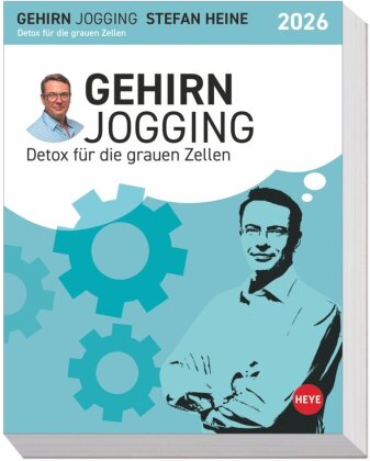 Stefan Heine Gehirnjogging Tagesabreißkalender2026