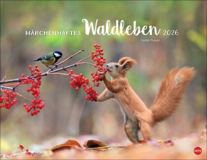 Vadim Trunov - Märchenhaftes Waldleben Posterkalender 2026