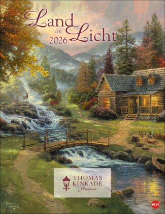 Thomas Kinkade - Land im Licht Kalender 2026