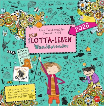 Lotta-Leben Broschurkalender 2026
