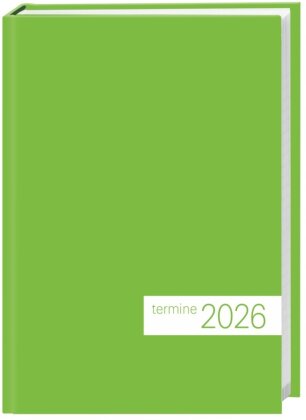times&more Grün Kalenderbuch 2026