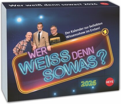 Wer weiß denn sowas? Tagesabreißkalender 2026