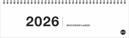 Black&White Wochenquerplaner 2026