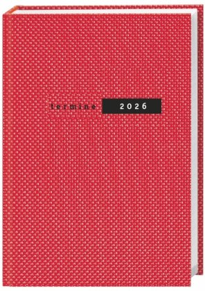 Terminer A5 - Struktur rot 2026