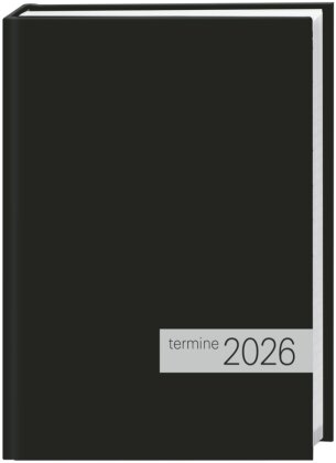 times&more Kalenderbuch schwarz 2026