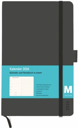 Kombitimer schwarz mittel 2026