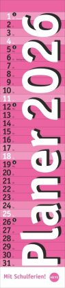 Langplaner - pink 2026