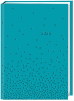Kalenderbuch A6 blau 2026