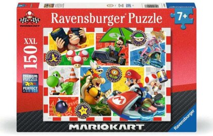 Super Mario Kinderpuzzle XXL Spaß mit Mario Kart (150 Teile)