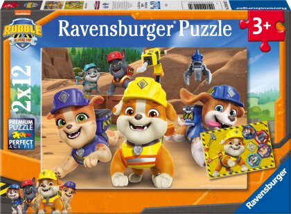 Bulldoge Rubble und sein Team