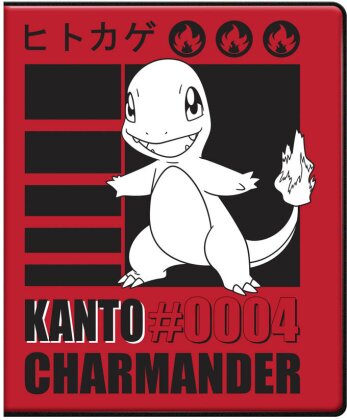 Ultra Pro - Pokémon JCC - Portfolio à 4 pochettes Salamèche