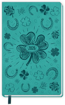 Trötsch Taschenkalender A6 Soft Touch Glück 2026