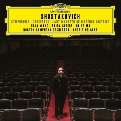 Dimitri Schostakowitsch (1906-1975), Andris Nelsons, Baiba Skride, Yo-Yo Ma, … - Shostakovich - Symphonies, Concertos, Lady Macbeth - of Mtsensk District (19 CDs)