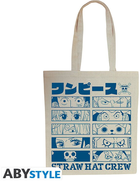 Cabas en Toile - Strawhat Crew - One Piece - 42 cm