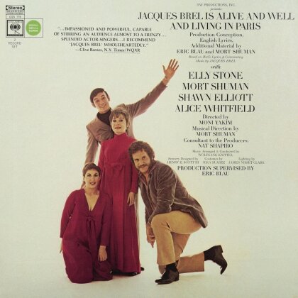 Eric Blau & Mort Shuman - Jacques Brel Is Alive And Well And Living In Paris (2025 Reissue)