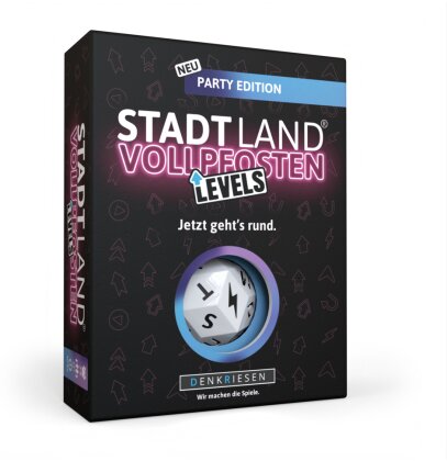 DENKRIESEN - STADT LAND VOLLPFOSTEN® - Levels - PARTY EDITION "Jetzt geht's rund."