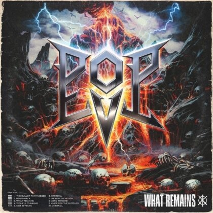 Pop Evil - What Remains (Splattered Orange Vinyl, LP)