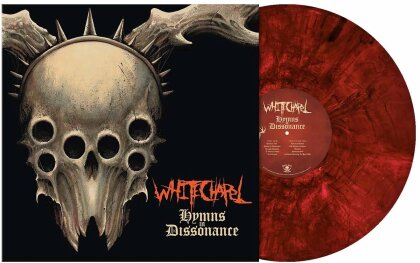 Whitechapel - Hymns in Dissonance (Gatefold, Limited Edition, Crimson Red w/Black Swirls Vinyl, LP)