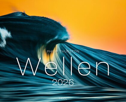 Wellen Kalender 2026 - Meeres- und Wasser-Fotografie XXL Premium Kalender