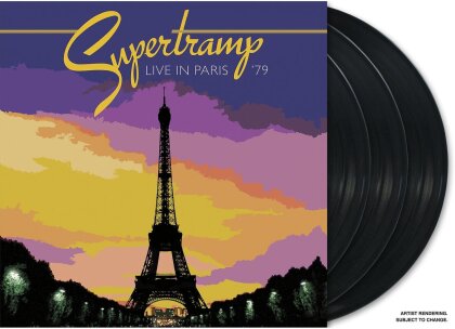 Supertramp - Live In Paris '79 (2025 Reissue, Mercury Studios, 3 LPs)