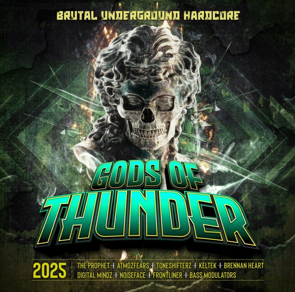 Gods Of Thunder 2025 – Brutal Underground Hardcore 2 CD