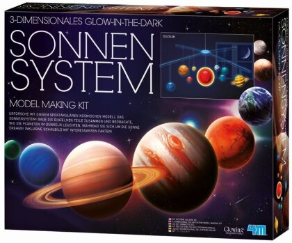 Model Making Kit - 3D Leuchtendes Sonnensystem