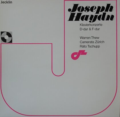 Joseph Haydn (1732-1809), Räto Tschupp, Warren Thew & Camerata Zürich - Klavierkonzerte D-Dur & F-Dur (LP)
