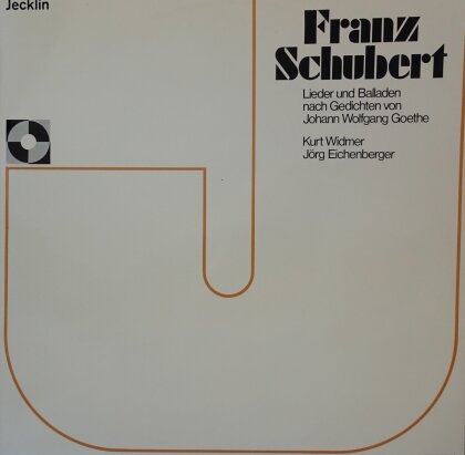 Franz Schubert (1797-1828), Kurt Widmer & Jörg Eichenberger - Kurt Widmer singt Lieder und Balladen (LP)