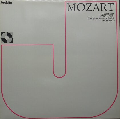 Wolfgang Amadeus Mozart (1756-1791), Paul Sacher & Collegium Musicum Zürich - 2 Cassationen Kv 63 Und 99 (LP)