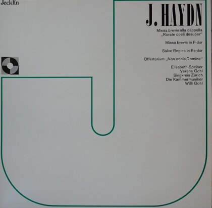 Joseph Haydn (1732-1809), Elisabeth Speiser & Verena Gohl - Missa brevis 'Rorate' & in F-Dur - Salve regina - (LP)