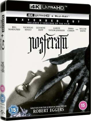 Nosferatu (2024) (Extended Edition, Cinema Version, 4K Ultra HD + Blu-ray)