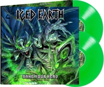 Iced Earth - Bang Your Head (2025 Reissue, Gatefold, Limited Edition, Green Vinyl, LP)