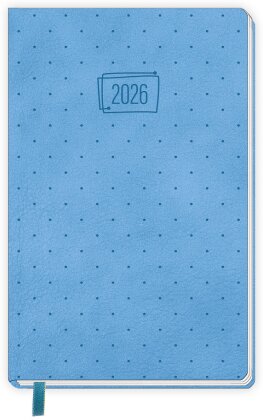 Trötsch Taschenkalender A6 Soft Touch Punkte 2026
