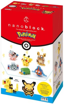 Nanoblock - Électrique Set - Pokemon - 4 cm
