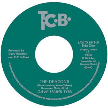 Dave Hamilton - Deacons / Pisces Pace (7" Single)