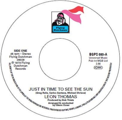 Leon Thomas - Just In Time To See The Sun / China Doll (7" Single)