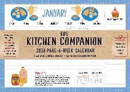 Kitchen Companion Page-A-Week Calendar 2026