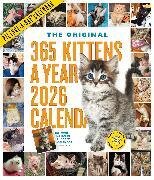 365 Kittens-A-Year Picture-A-Day® Wall Calendar 2026