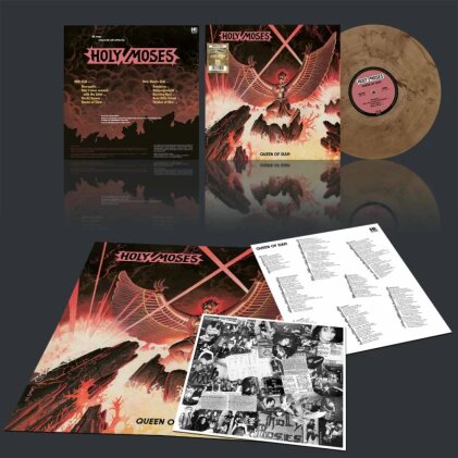 Holy Moses - Queen Of Siam (2025 Reissue, High Roller Records, Marble Vinyl, LP)