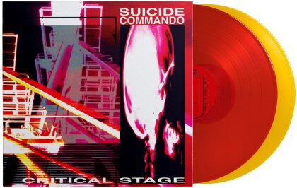 Suicide Commando - Critical Stage (2025 Reissue, Out Of Line Music, Limited Red/Yellow Transparent Vinyl, 2 LPs)