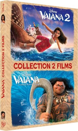 Vaiana 2 (2024) / Vaiana, la légende du bout du monde (2016) - Collection 2 Films (2 DVD)