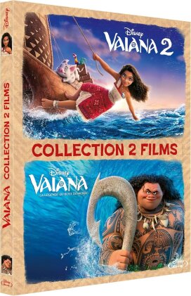 Vaiana 2 (2024) / Vaiana, la légende du bout du monde (2016) - Collection 2 Films (2 Blu-ray)