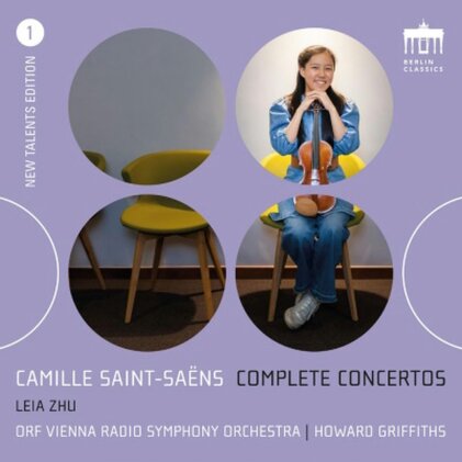 Camille Saint-Saëns (1835-1921), Howard Griffiths, Leia Zhu & ORF Vienna Radio Symphony Orchestra - Complete Concertos (New Talents Edition)