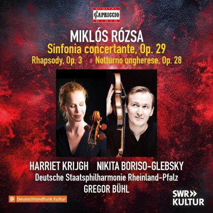 Miklós Rózsa (1907-1995), Gregor Bühl, Nikita Boriso-Glebsky, Harriet Krijgh & Deutsche Staatsphilharmonie Rheinland-Pfalz - Sinfonia Concertante, Rhapsody For Cello