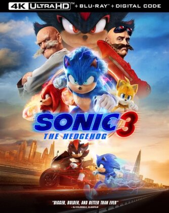 Sonic the Hedgehog 3 (2024) (4K Ultra HD + Blu-ray)