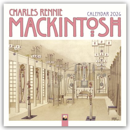 Charles Rennie Mackintosh 2026 - Original Flame Tree Publishing-Kalender [Kalender]