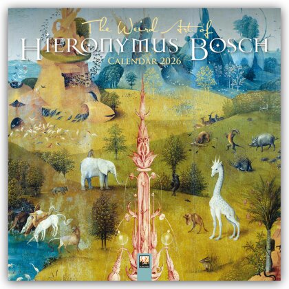 The Weird Art of Hieronymous Bosch - Die ungewöhnliche Kunst des Hieronymus Bosch 2026 - Original Flame Tree Publishing-Kalender [Kalender]