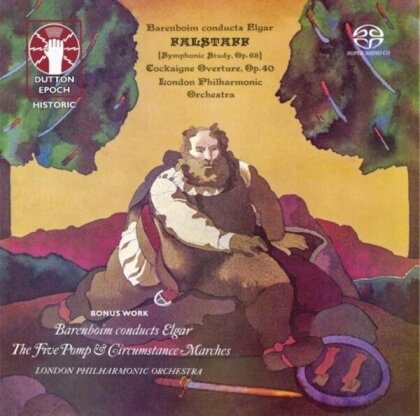 London Philharmonic Orchestra, Sir Edward Elgar (1857-1934) & Daniel Barenboim - Falstaff/Pomp And Circumstance Marches/Cockaigne Overture (Hybrid SACD)