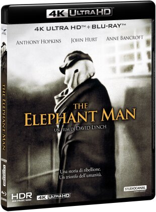 The Elephant Man (1980) (n/b, 4K Ultra HD + Blu-ray)